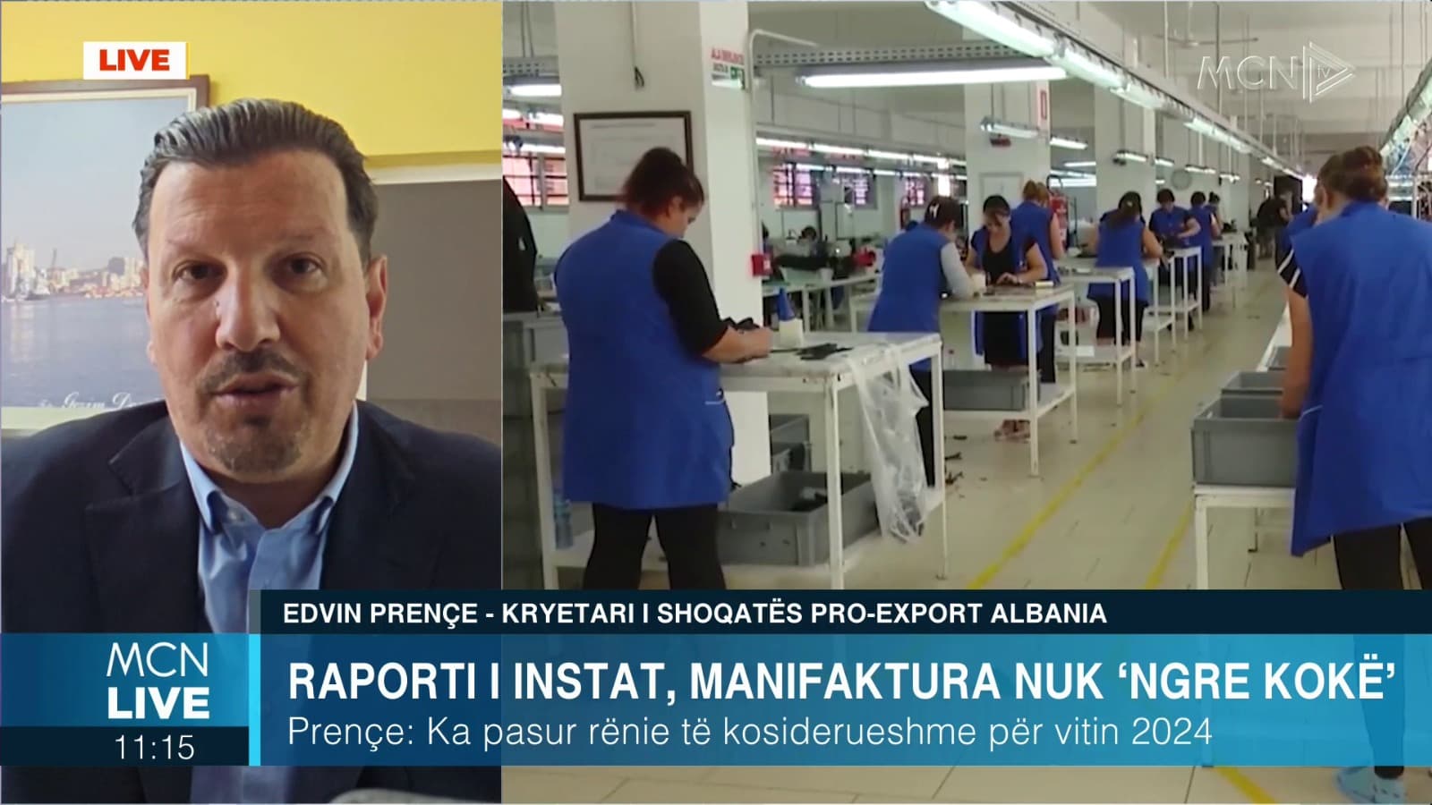 Prençe: Në sektorin e manifakturës 10 mijë vende pune të mbyllura
