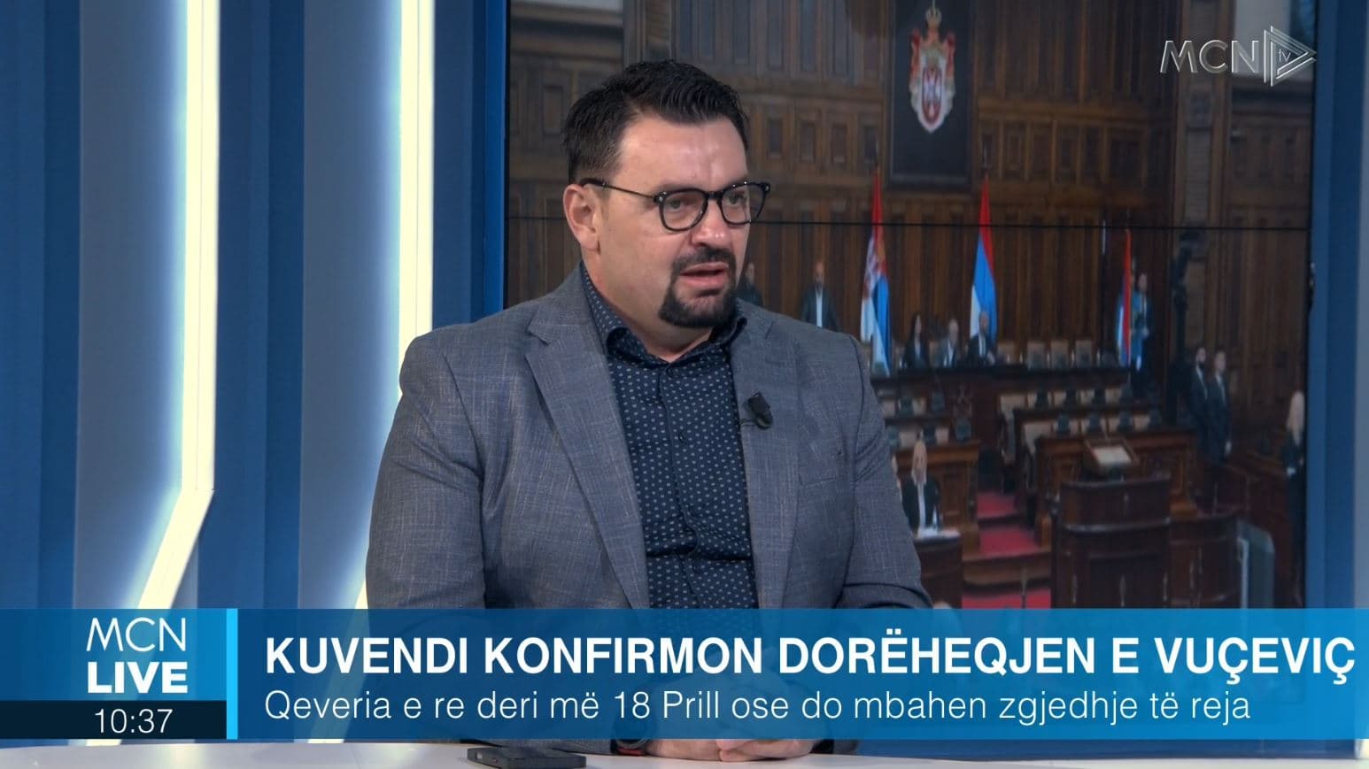 Gashi: Serbia gjendet në kolaps diplomatik, protestuesit nuk do të ndalen deri në largimin e Vuçiç (VIDEO)