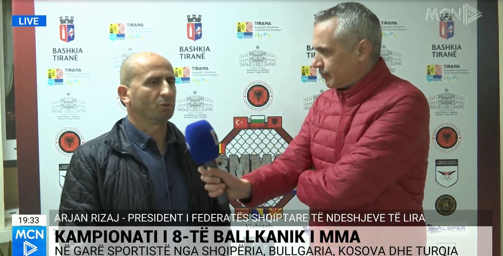 Kampionati i 8-të Ballkanik i MMA/ Rizaj: Synojmë të marrim medalje dhe ta bëjmë sport më masiv (VIDEO) 
