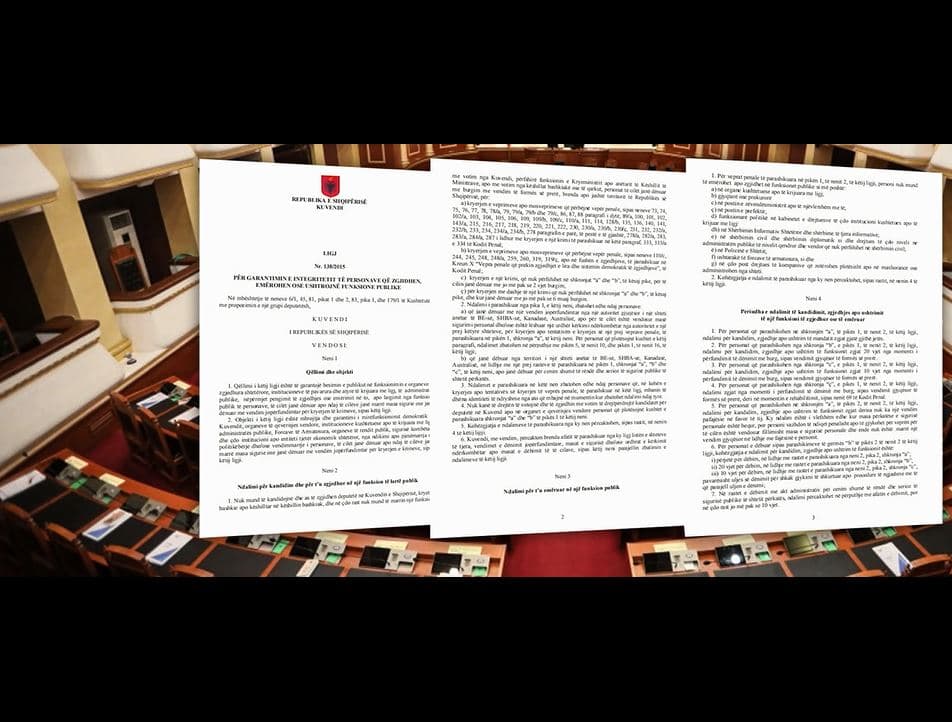 Përse u miratua ligji i dekriminalizimit? 75 veprat penale që të pengojnë të bëhesh deputet dhe zyrtar