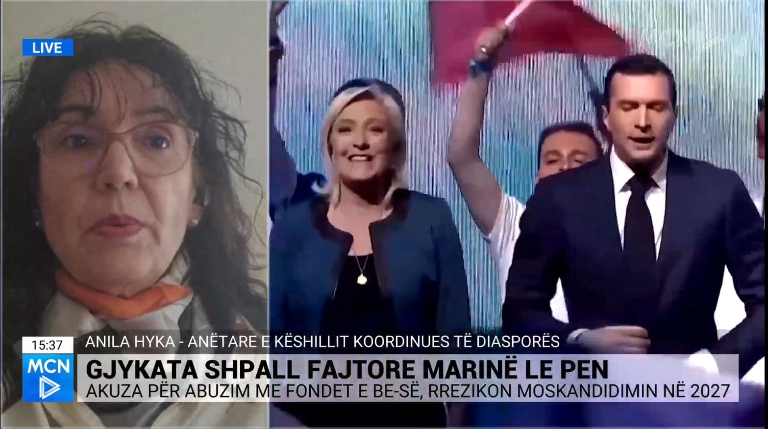 Dënohet Le Pen, Hyka: Mbesa e saj mund të rritet politikisht, mund t’i marrë edhe partinë  