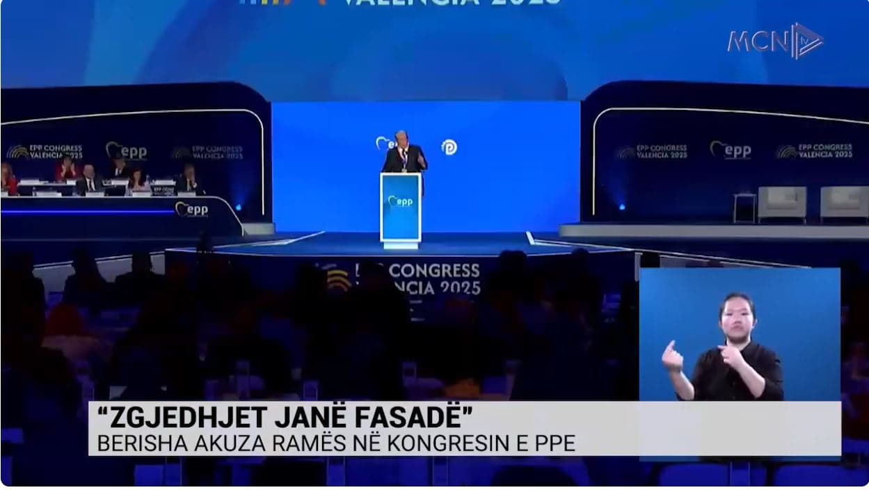 “Zgjedhjet janë fasadë”. Berisha, akuza Ramës në kongresin e PPE