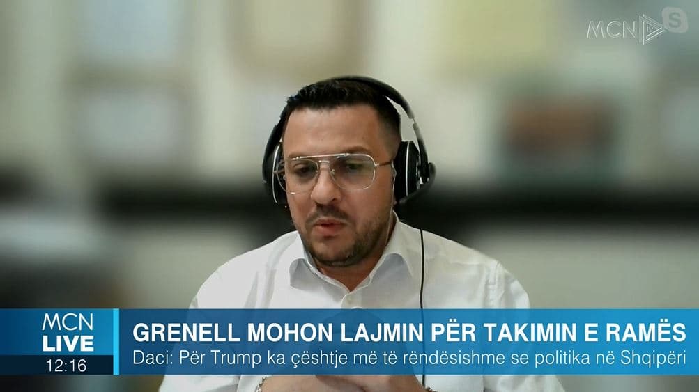 Reagimi i Grenellit/ Daci: PD po dëmton veten. S’e besoj lajmin që Rama s’mund të shkojë në SHBA 