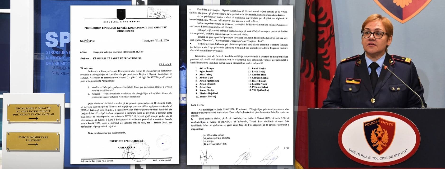 SPAK fut në test kreun e BKH, nga CV tek pompat dhe testi i të vërtetës me poligraf/ Si u zgjodh Aida Hajnaj mes 41 kandidatëve në vitin 2020 (VIDEO)