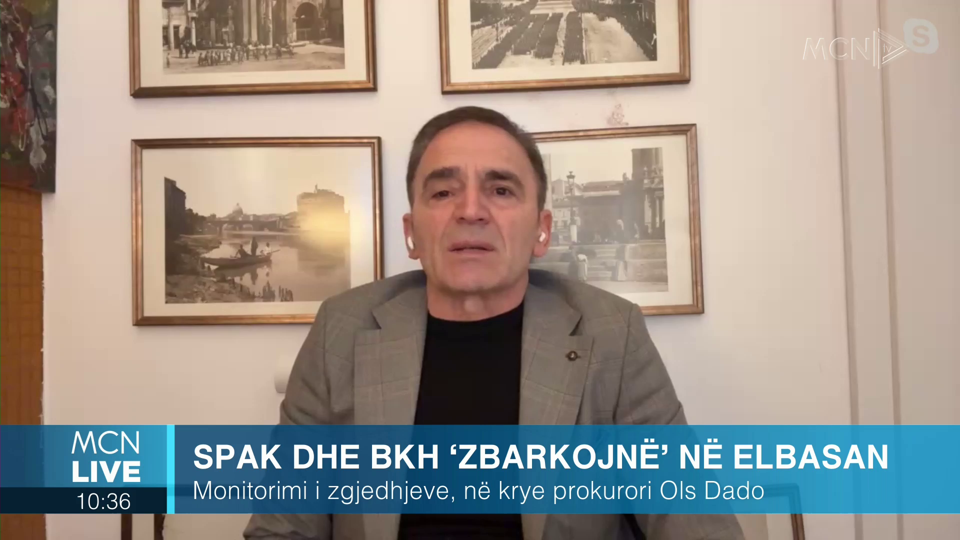 SPAK e BKH në Elbasan/ Softa: Tregon që ka informacione për ngjarje që mund të jenë duke u përgatitur nga grupet kriminale (VIDEO)