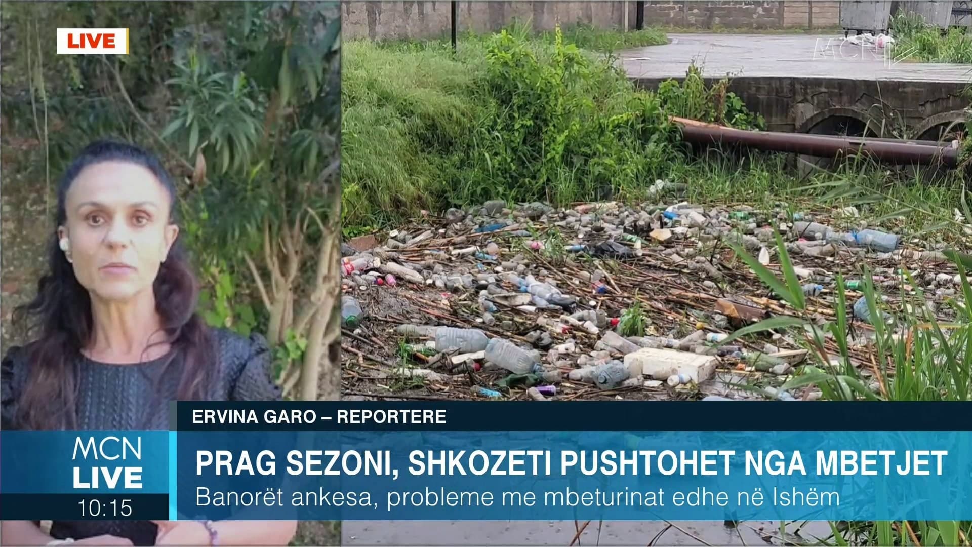 Mbetjet në nisje të sezonit turistik/ Garo: Pirgjet me mbeturinat më të dukshme në Shkozet, Ishëm dhe lagjen nr. 13 (VIDEO)