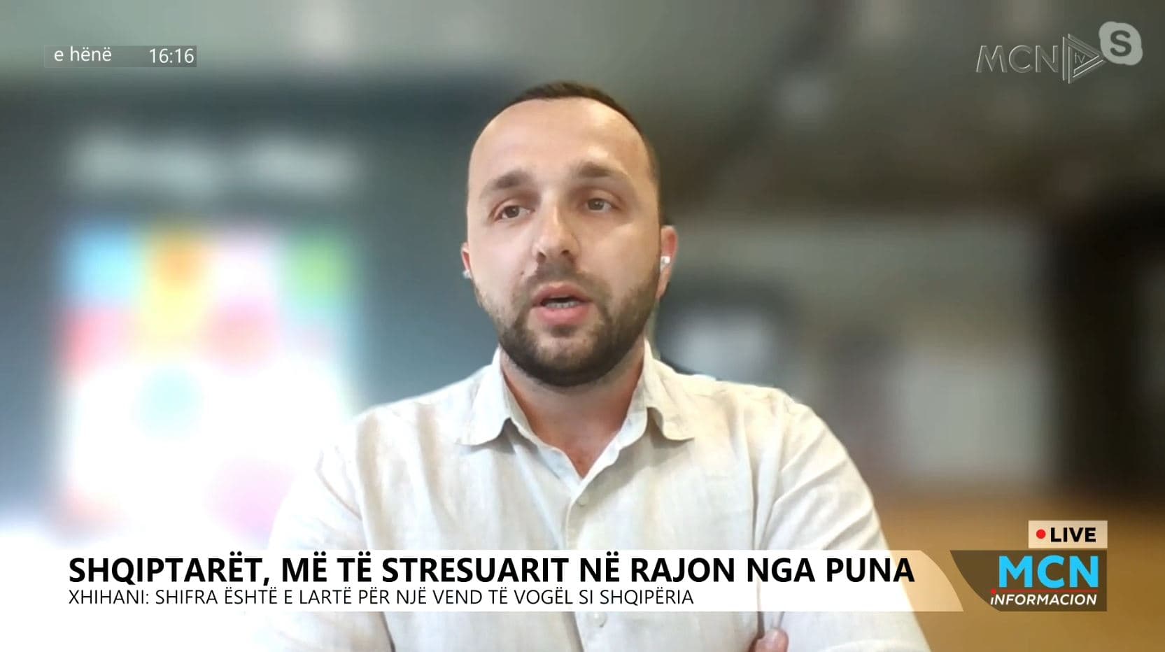 Xhihani: Në Shqipëri nuk ka ende kulturë të menaxhimit të stresit në punë (VIDEO)