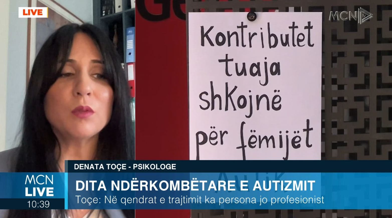 Dita botërore e autizmit/ Toçe: Çdo vonesë në mospranim, është kosto për fëmijën (VIDEO)
