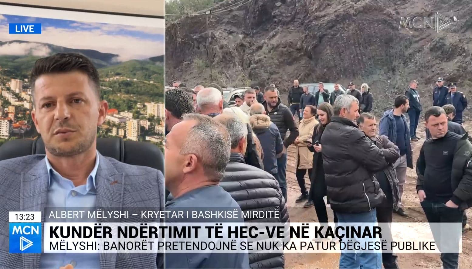 Protesta kundër HEC-eve në Kaçinar/ Mëlyshi: Të dëgjohen banorët, duhet një hetim i thellë (VIDEO)