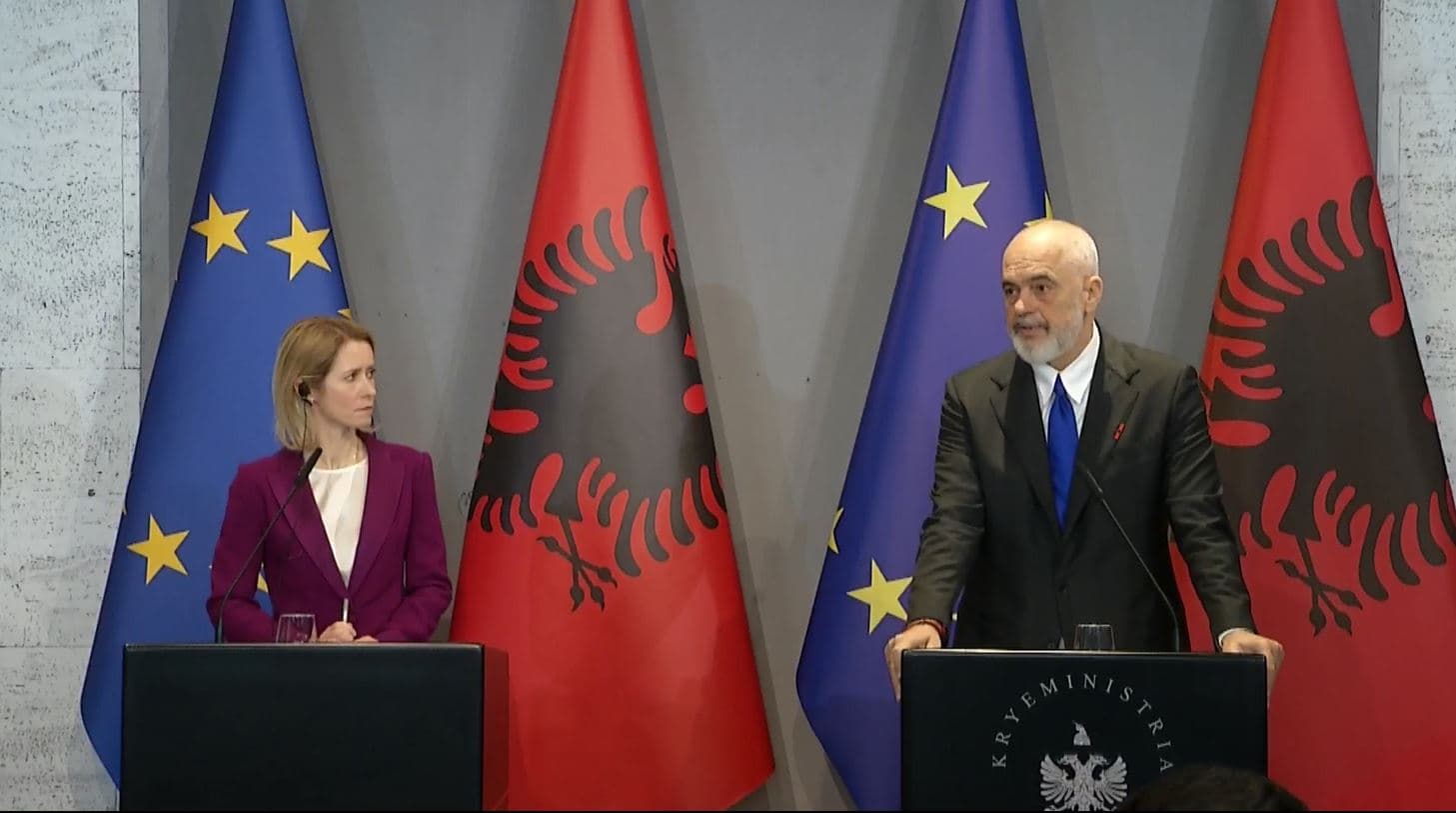 Kallas: S’ka rrugë të shkurtër për integrimin në BE. Reformat janë të vështira  