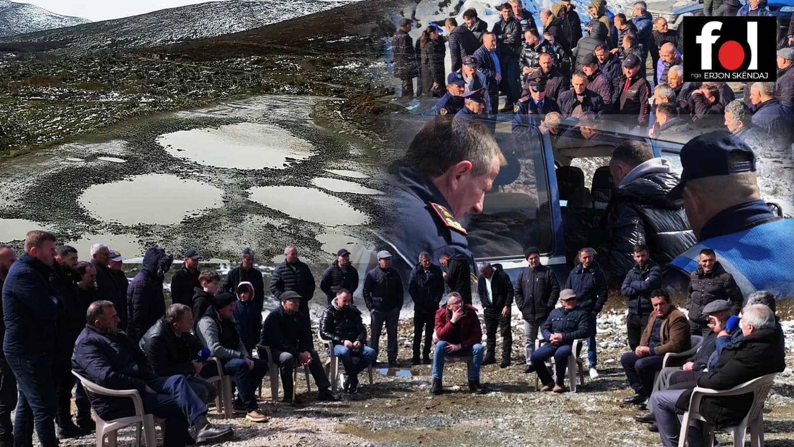 Banorët e Golaj dhe Bytyç protestë për rrugën: Na ka shkuar thika në asht! Policia shoqëron qytetarin në mes të emisionit (VIDEO)