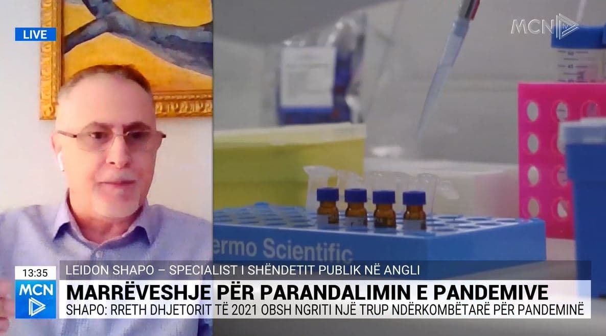 Shapo: Marrëveshja e OBSH ndihmon vendet me problematika. Shqipëria ka mungesë fondesh e kapacitetesh (VIDEO)