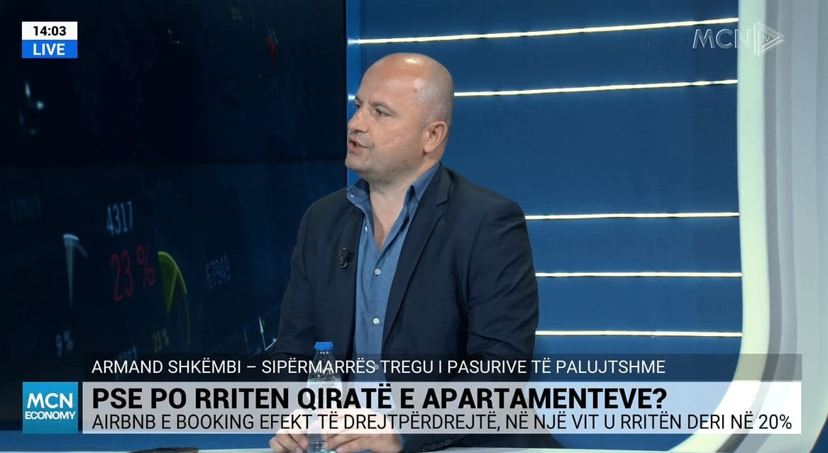 Shkëmbi: Rritja e çmimit të qirave vjen nga rritja e çmimit të apartamenteve. 60 mijë janë bosh