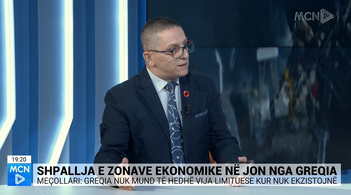 Shpallja e ZEE në Jon nga Greqia/ Meçollari: Provokacion që krijon precedent. Qeveria të reagojë! (VIDEO)