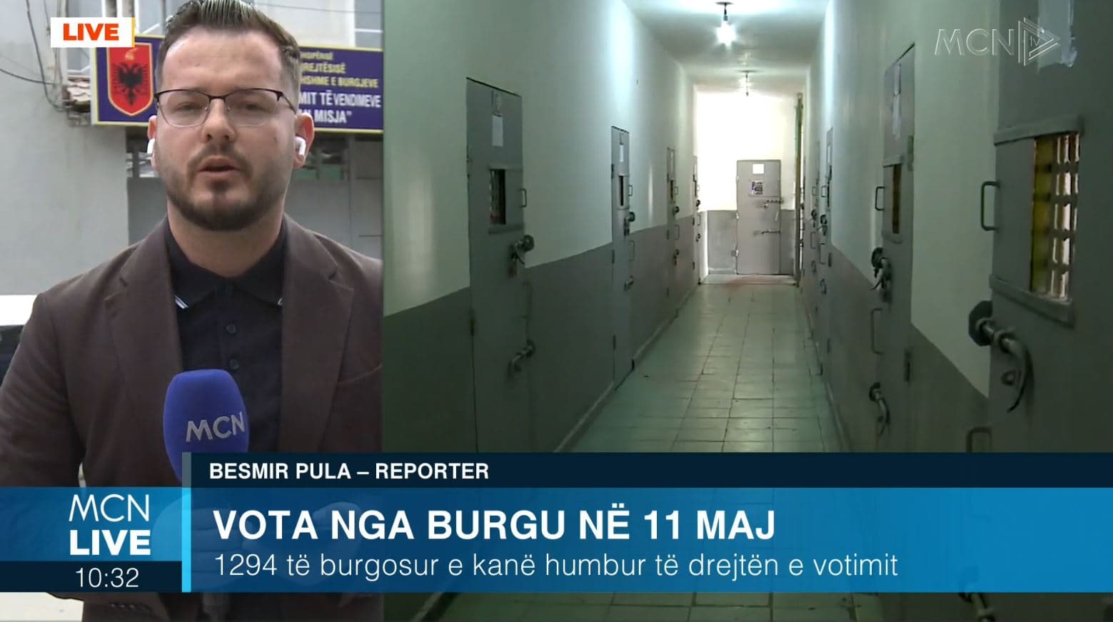 Zgjedhjet, 3036 të burgosur të drejtë vote nga qelitë 