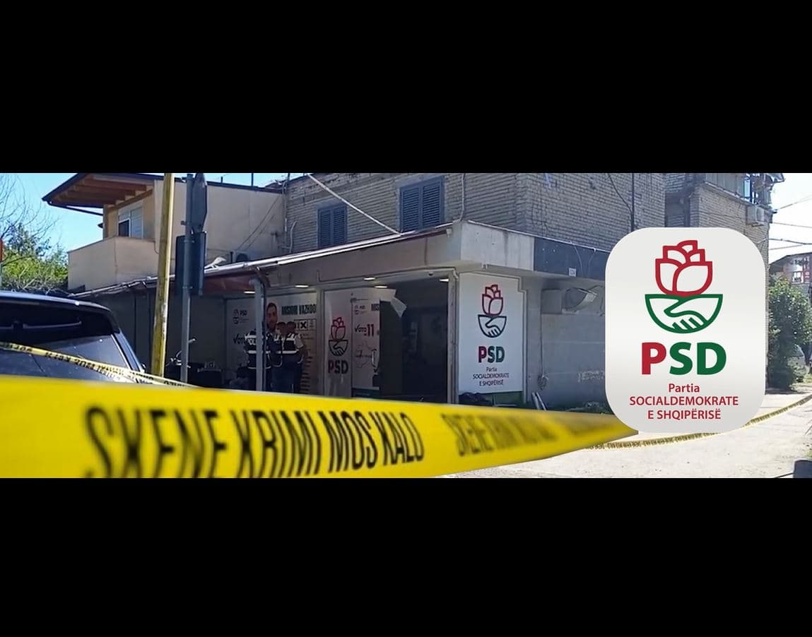 Incidenti më i rëndë i fushatës/ Plumba dhe xhama të thyer në zyrat e PSD në Tiranë