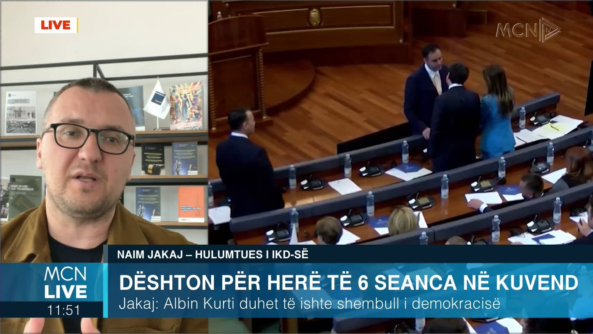 Ngërçi në Kuvendin e Kosovës/Jakaj: Presidentja duhet të dërgojë këtë situatë për interpretim në Gjykatën Kushtetuese (VIDEO)
