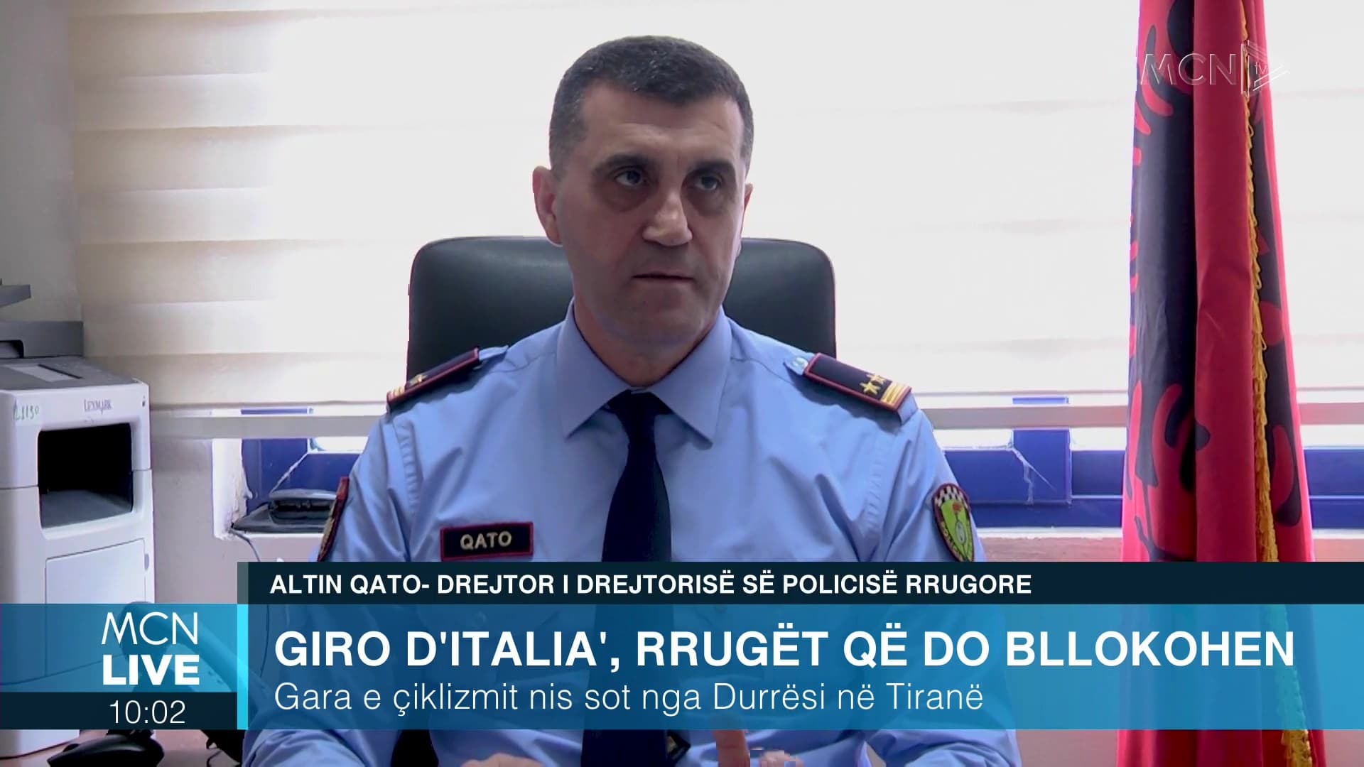 ‘Giro d'Italia’ në Tiranë/ Qato: Bllokimi i rrugëve në mënyrë graduale. 3200 efektivë në terren