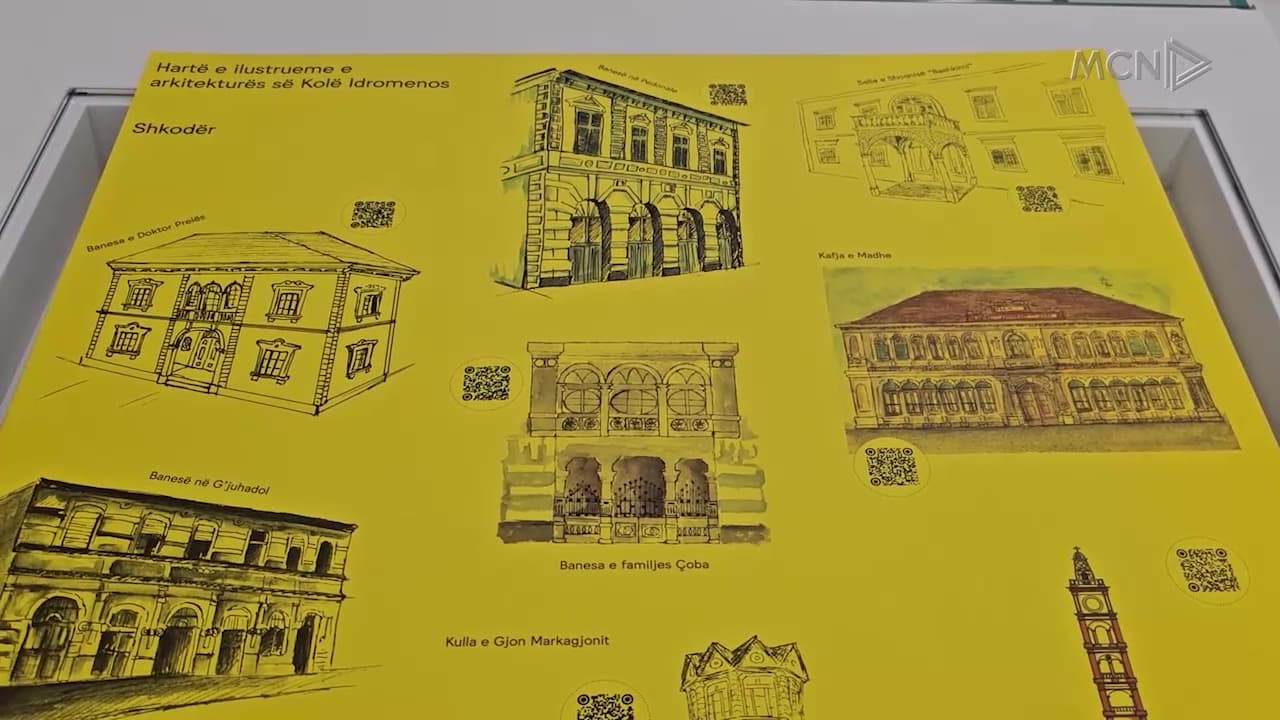 Rrugëtim në arkitekturën e Idromenos / Hartë me godinat e projektuara prej tij (VIDEO)