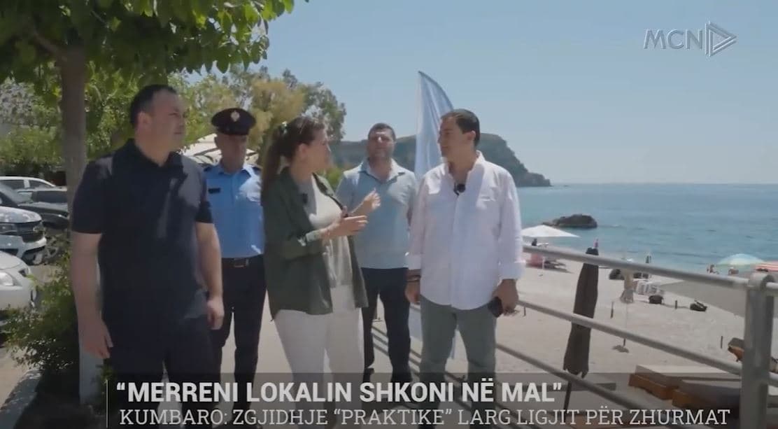 “Merreni lokalin shkoni në mal”/ Kumbaro: Plazh me peshqir edhe në zonat private (VIDEO)