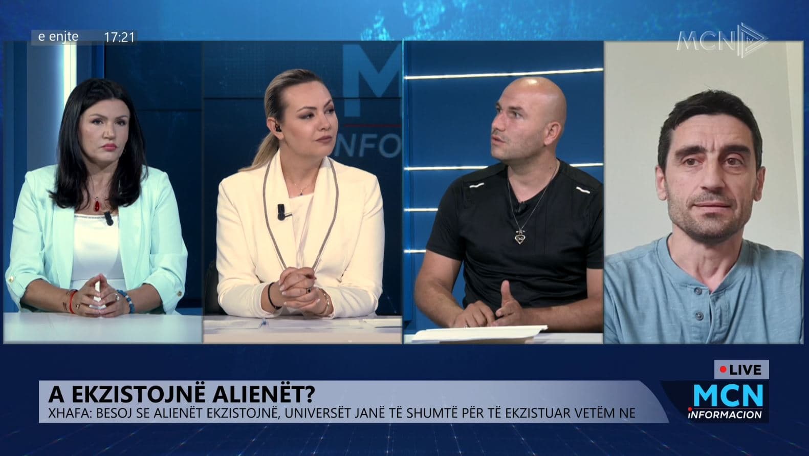 Alienët/ Buneci: Nuk kanë ardhur në tokë. Gjonaj: Është çështje besimi. Xhafa: Shkenca është e kufizuar  