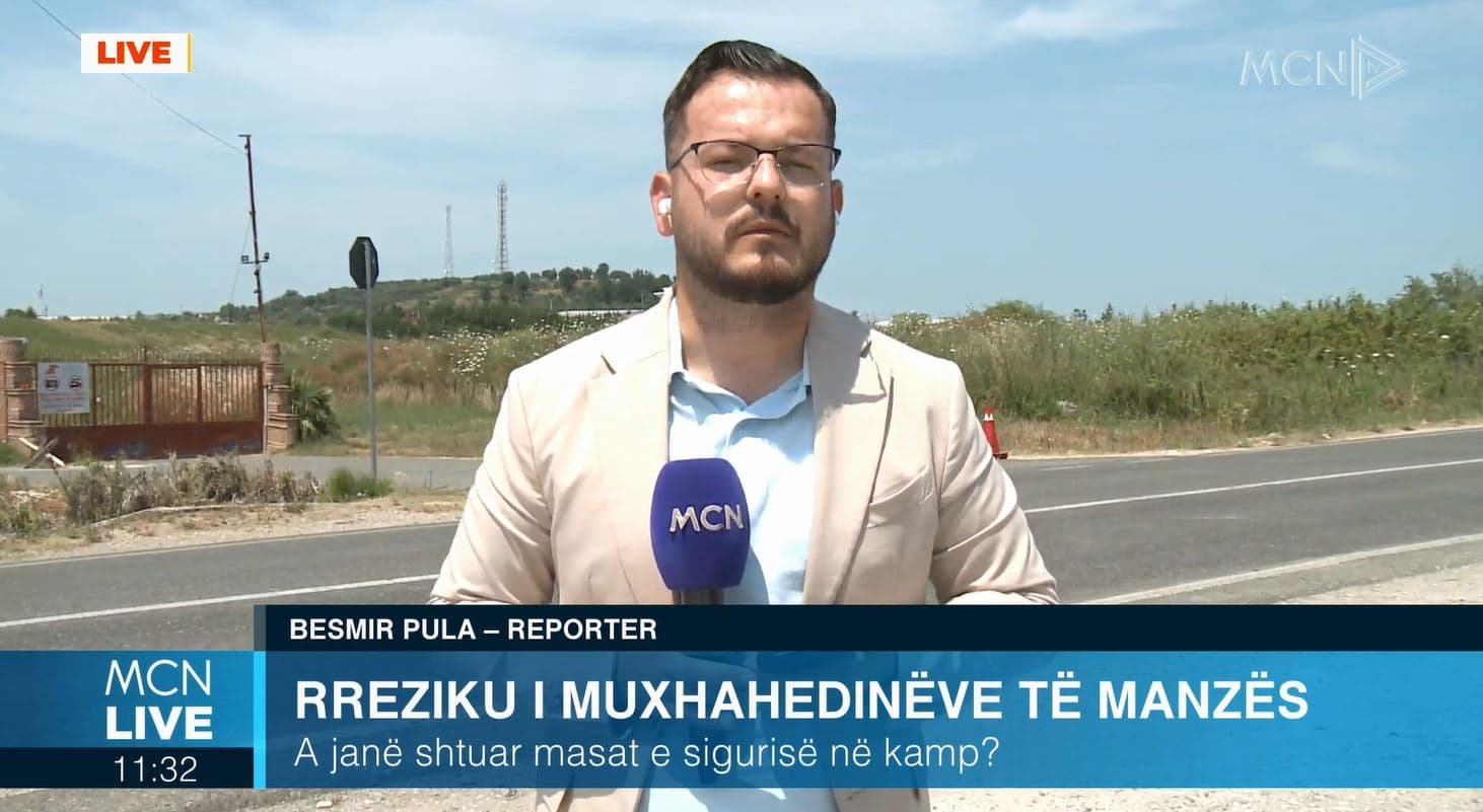 Rreziku muxhahedinëve/Masa të rrepta sigurie në kampin “Ashraf 3” në Manzë (VIDEO)