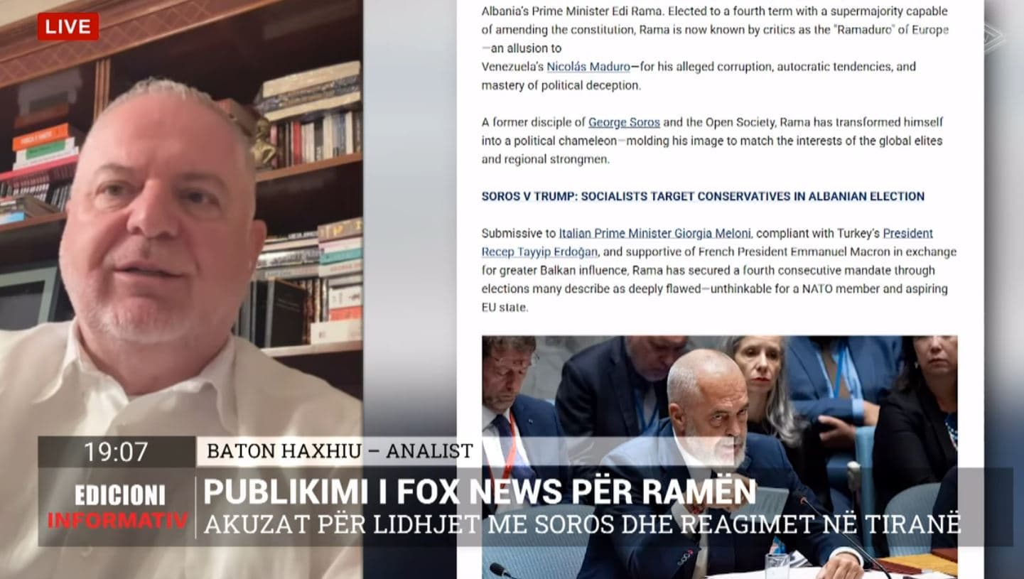 “Njihuni me Ramaduron”, Haxhiu për publikimin e Fox News: Artikuj me porosi bëhen edhe në Amerikë