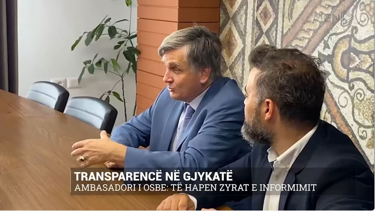 Transparencë në Gjykatë / Ambasadori i OSBE: Të hapen zyrat e informimit