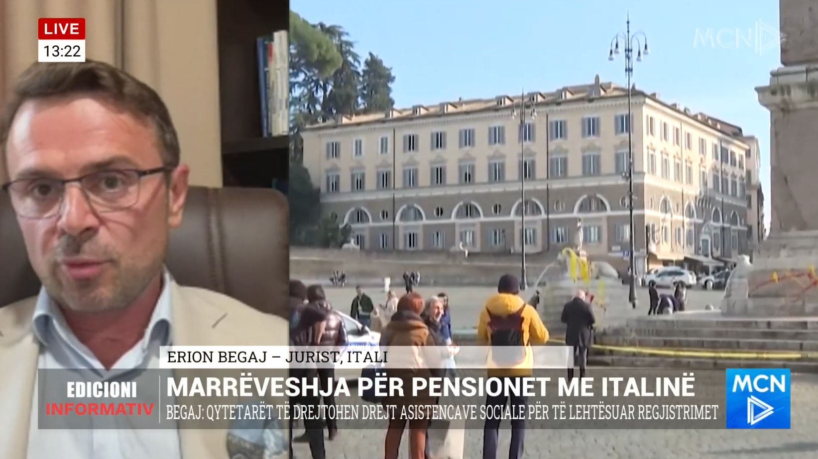 Marrëveshja e pensioneve me Italinë/ Begaj shpjegon formulën: Qytetarët do kenë dy llogari bankare (VIDEO)
