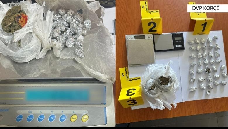     Shiste kanabis në Bilisht/ Arrestohet 28-vjeçari, procedohet penalisht klienti i tij 