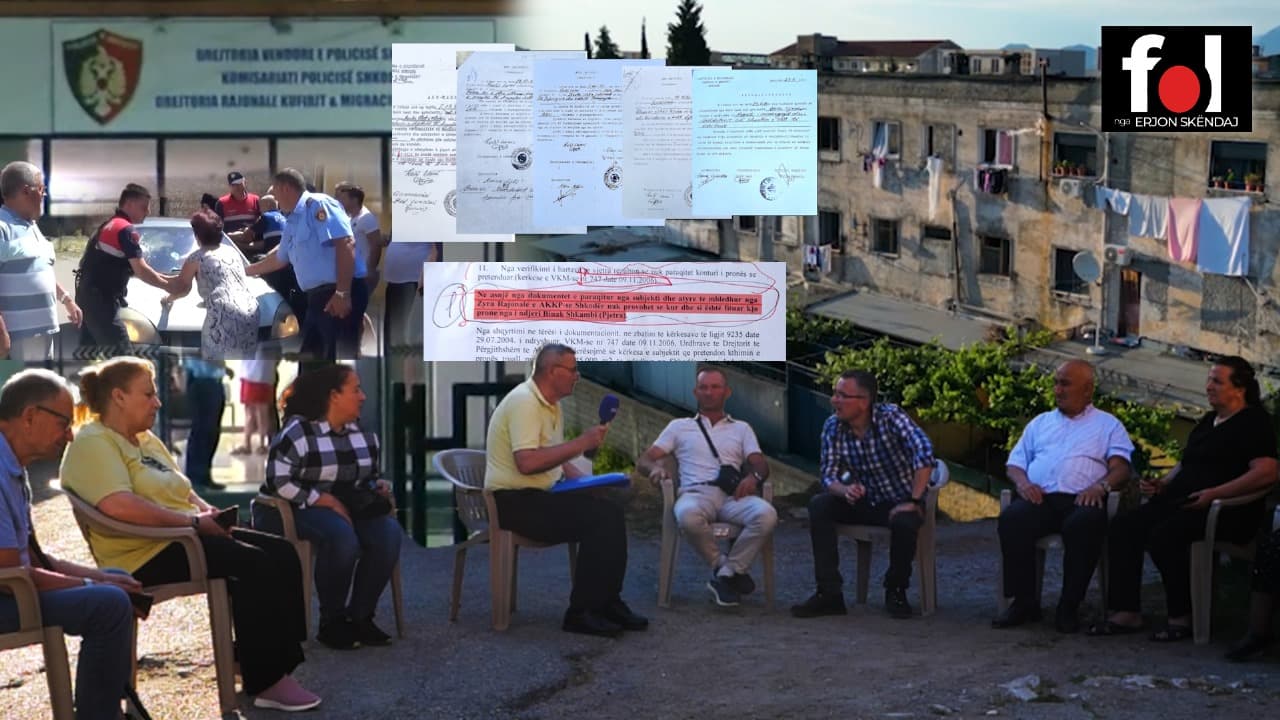 30 familje në Shkodër në luftë për godinën ku strehohen: Kush e shiti pallatin me banorë brenda?! (VIDEO)