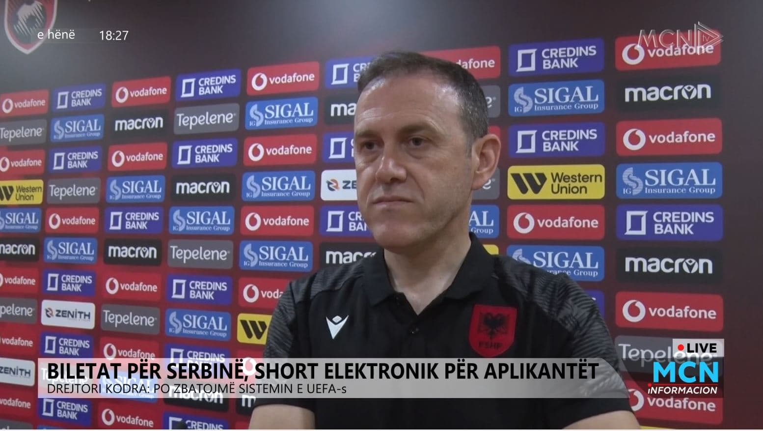 Përballja Shqipëri-Serbi, Kodra: Biletat me short, mos bini pre e abuzimeve