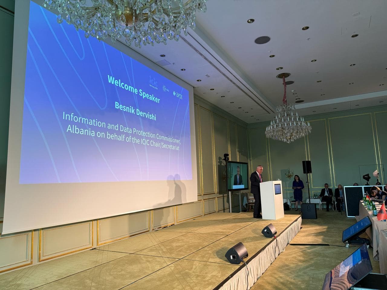 Dervishi në Konferencën e Berlinit: E drejta për informim është oksigjeni i demokracisë, mban gjallë llogaridhënien