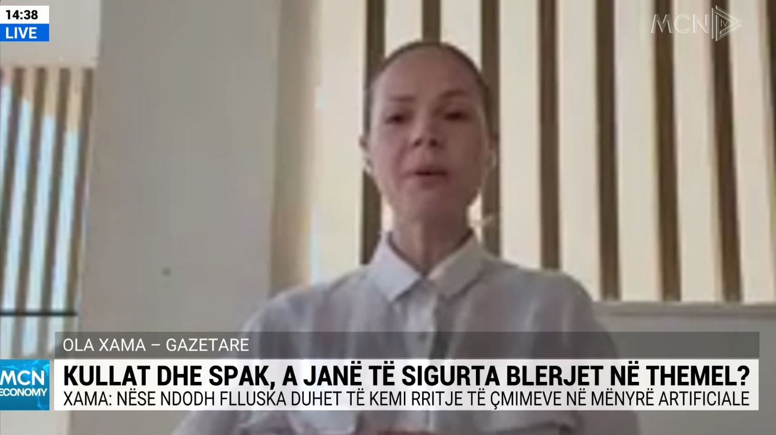 Xama: Në Tiranë prej 3-4 vitesh ka flluskë në ndërtim, një pjesë e sektorit financohet nga para informale 