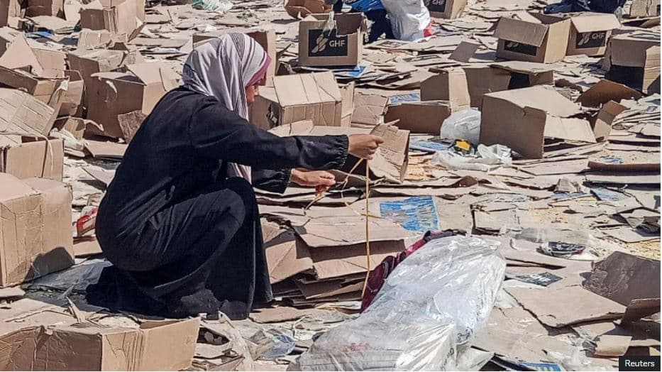 4 palestinezë vriten teksa shkonin në qendrën e shpërndarjes së ndihmave 