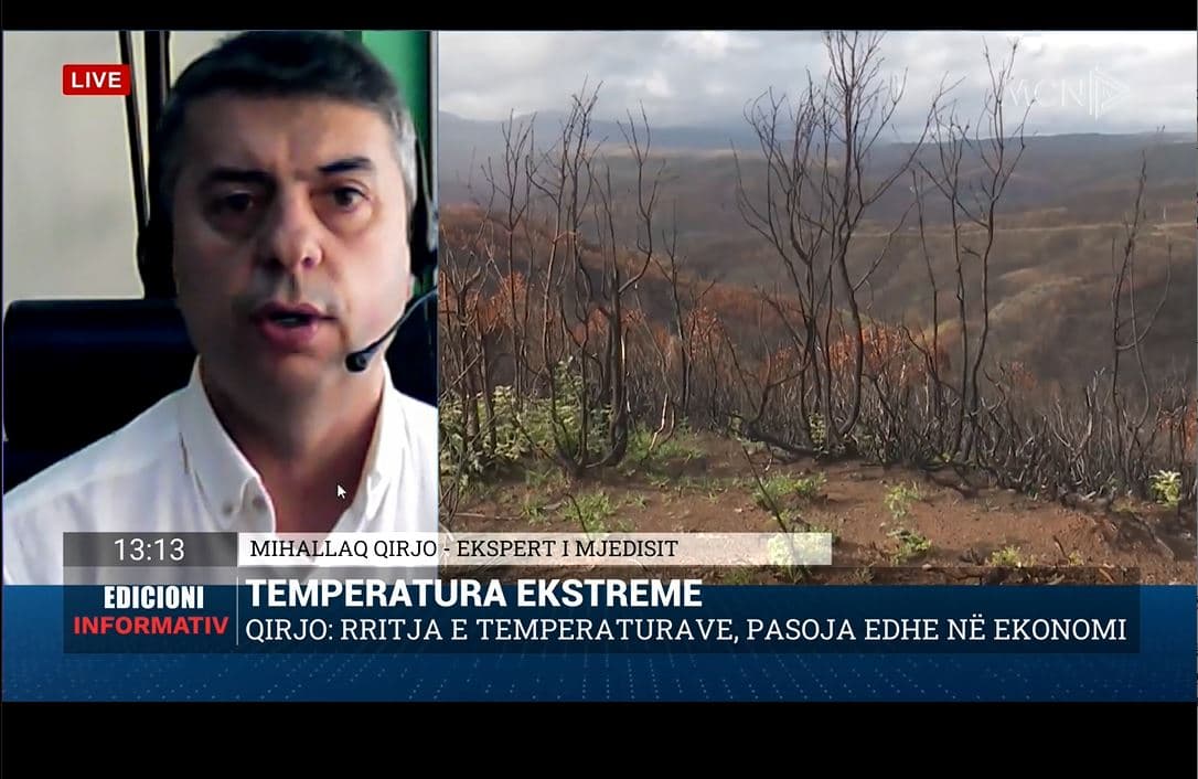 Një muaj me temperatura ekstreme/ Qirjo: Edhe ky vit, si ai paraprak, ka tendencë për të qenë shumë i nxehtë (VIDEO)
