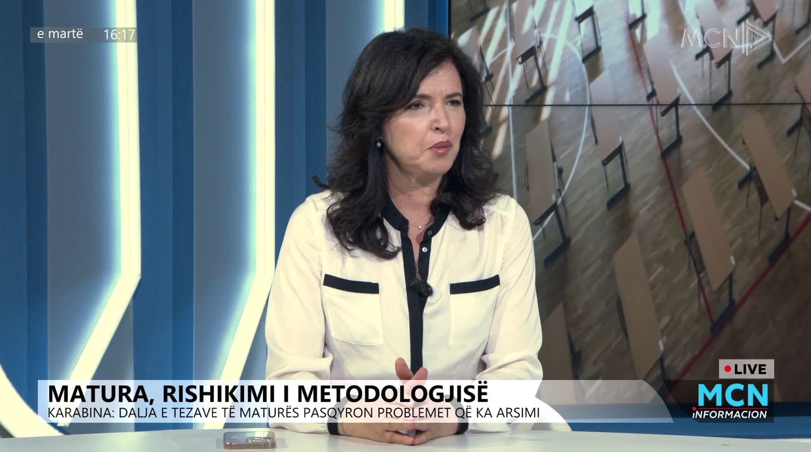Karabina: Matura shtetërore duhet të ndalet si proces, nevojitet një reformim rrënjësor (VIDEO)
