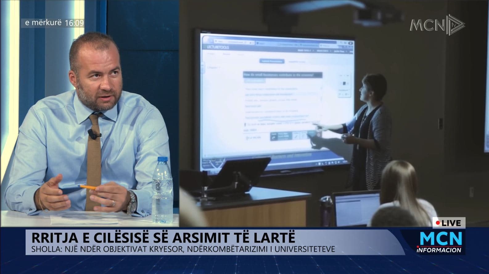 Sholla: Universitetet private kanë potencialin ta bëjnë Shqipërinë destinacion akademik (VIDEO)