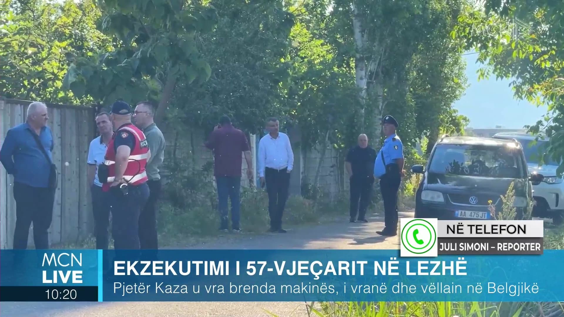 Ekzekutimi i 57-vjeçarit në Lezhë/ Simoni: Pista kryesore, hakmarrja. Policia merr në pyetje mbi 10 persona (VIDEO)