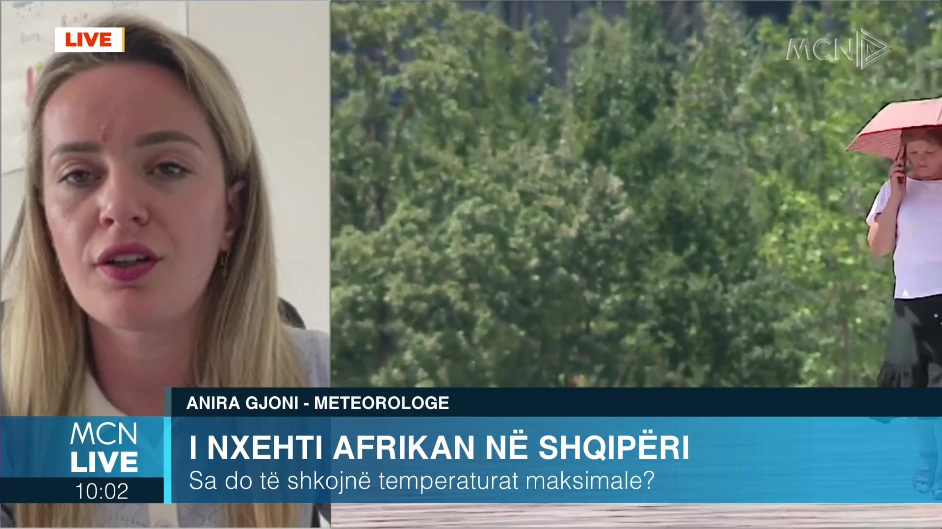 Moti në një javë/ Meteorologia Gjoni: Sot dhe nesër ulje me 2-3°C, vapa mbetet sërish