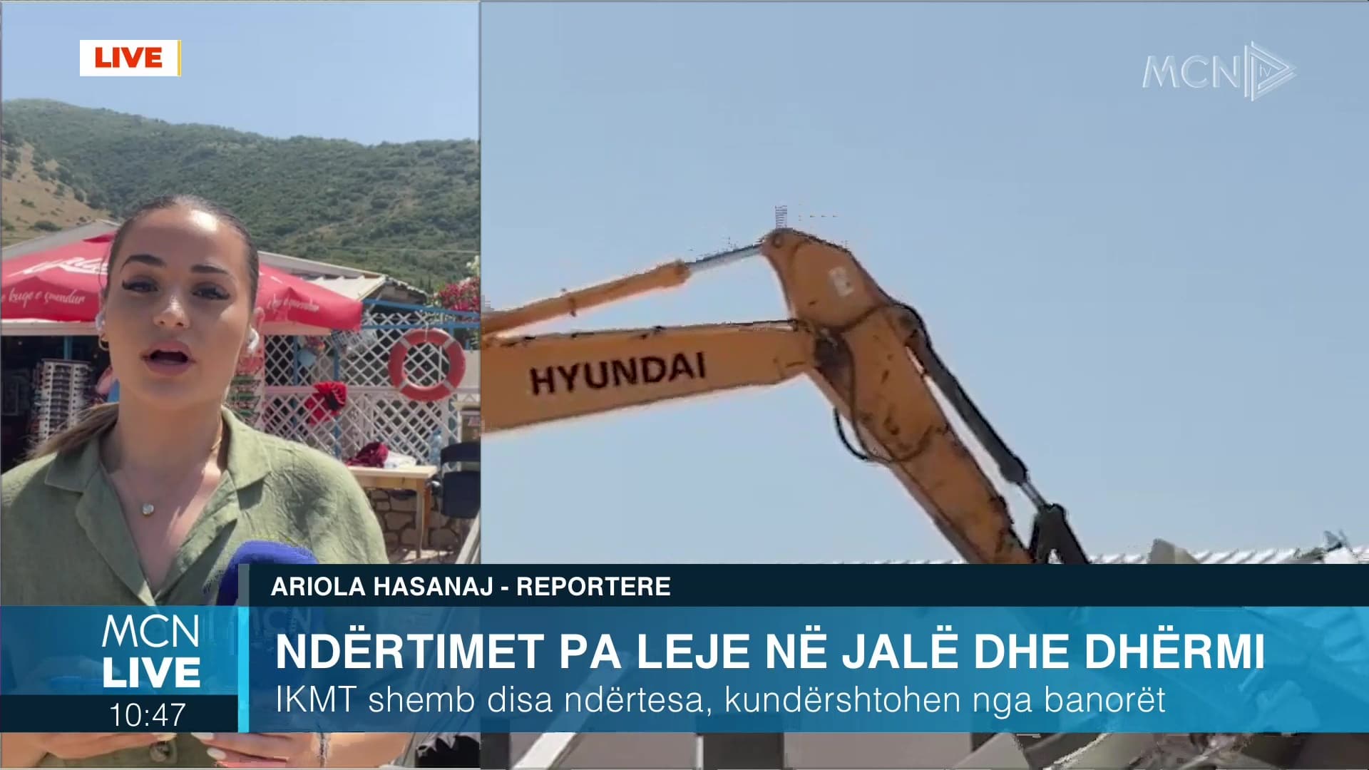 Shemben ndërtesa pa leje në Jalë e Dhërmi/ Pronarët: S’jemi njoftuar! Aksioni në kulmin e sezonit 