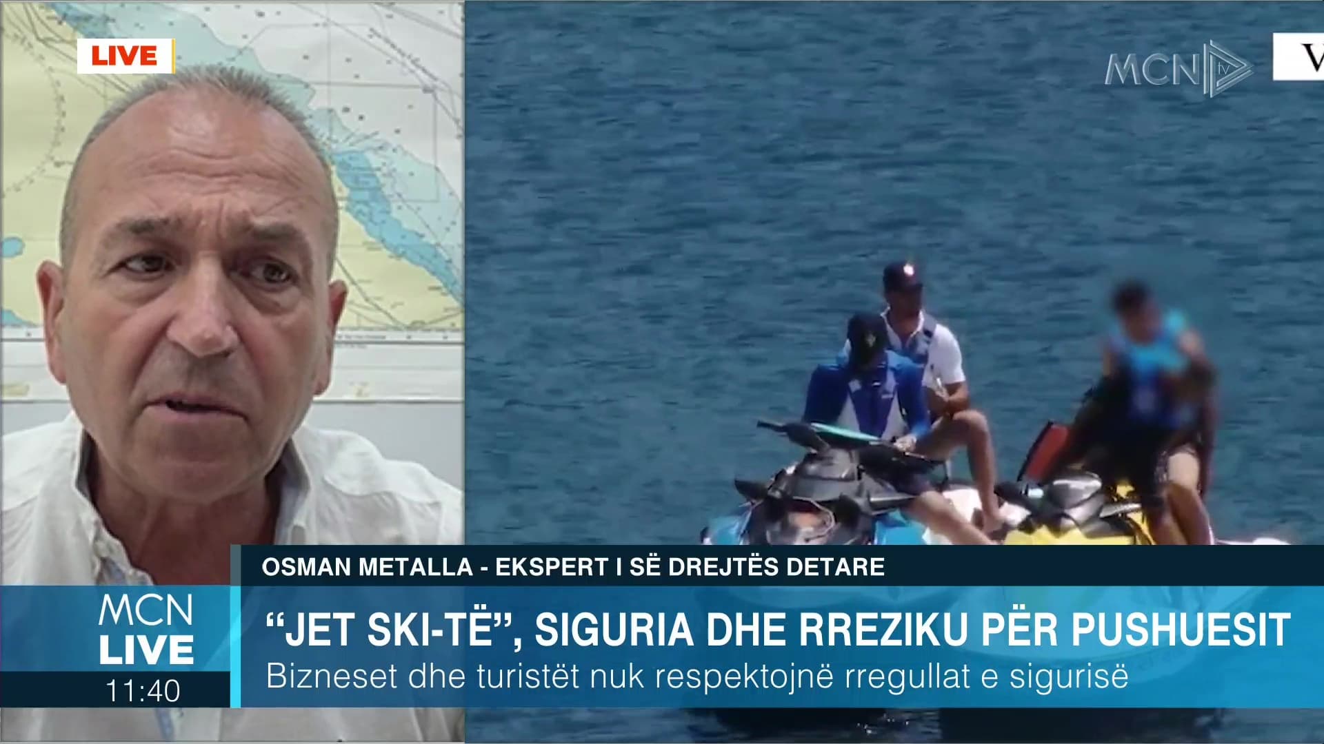 “Jet Ski”-të, argëtim apo rrezik? Eksperti Metalla: Standardet nuk zbatohen. Nevojitet ndërgjegjësim jo vetëm i përdoruesve por edhe i pushuesve