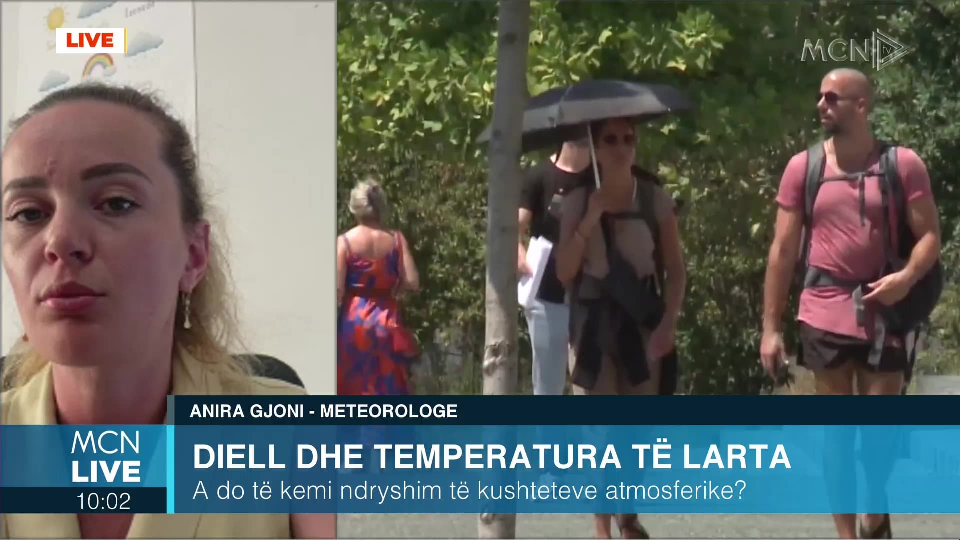 Meteorologia Gjoni: Javë e nxehtë, temperaturat deri në 37°C. Fieri dhe Berati zonat më të nxehta (VIDEO)