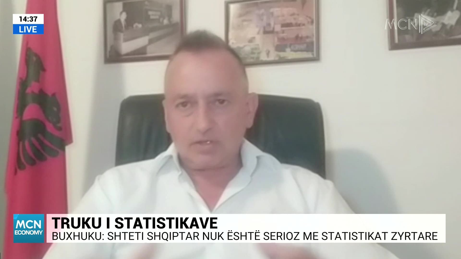 Buxhuku: Shteti ynë shquhet për mosseriozitet në tabelat e statistikave të shumë aktiviteteve dhe produkteve