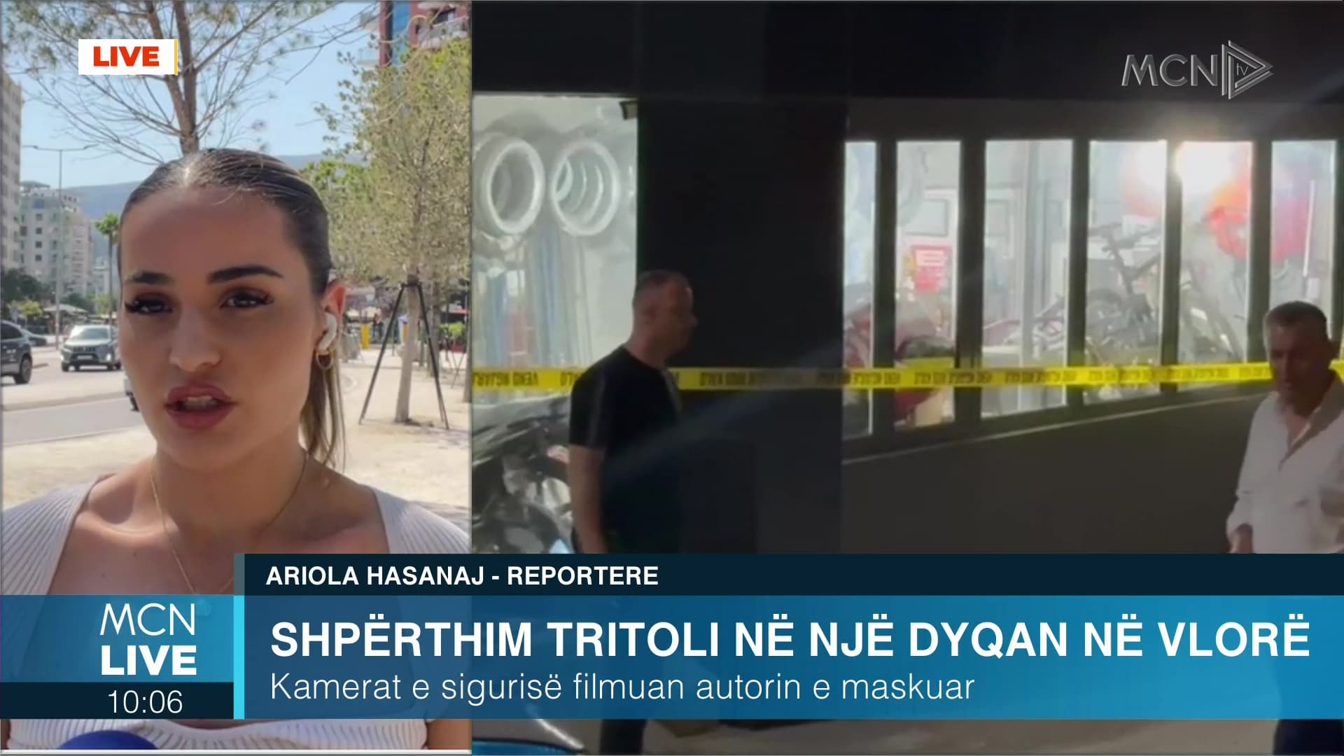   Shpërthim tritoli në një dyqan motorësh në Vlorë/ Hasanaj: Akoma një pistë konkrete hetimi, autori i paidentifikuar (VIDEO)