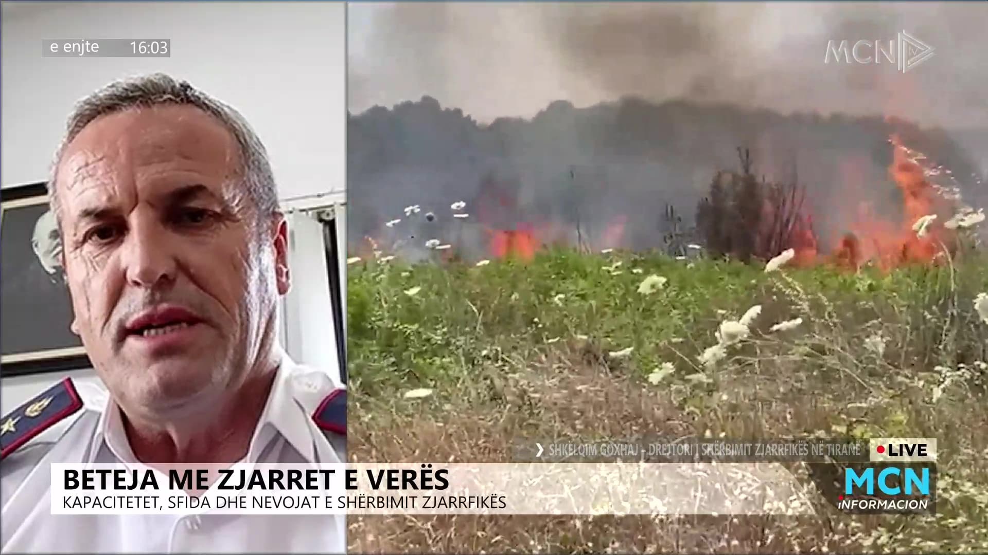 Goxhaj: Zjarret këtë vit kanë nisur më herët. Shumica vijnë nga pakujdesia e hedhjes së cigareve pranë rrugëve