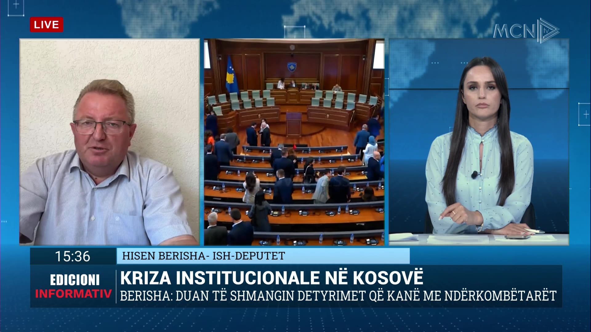 Kriza politike, Berisha: Nëse nuk zbatohet vendimi i Kushtetueses rrezikohet pozita ndërkombëtare e Kosovës