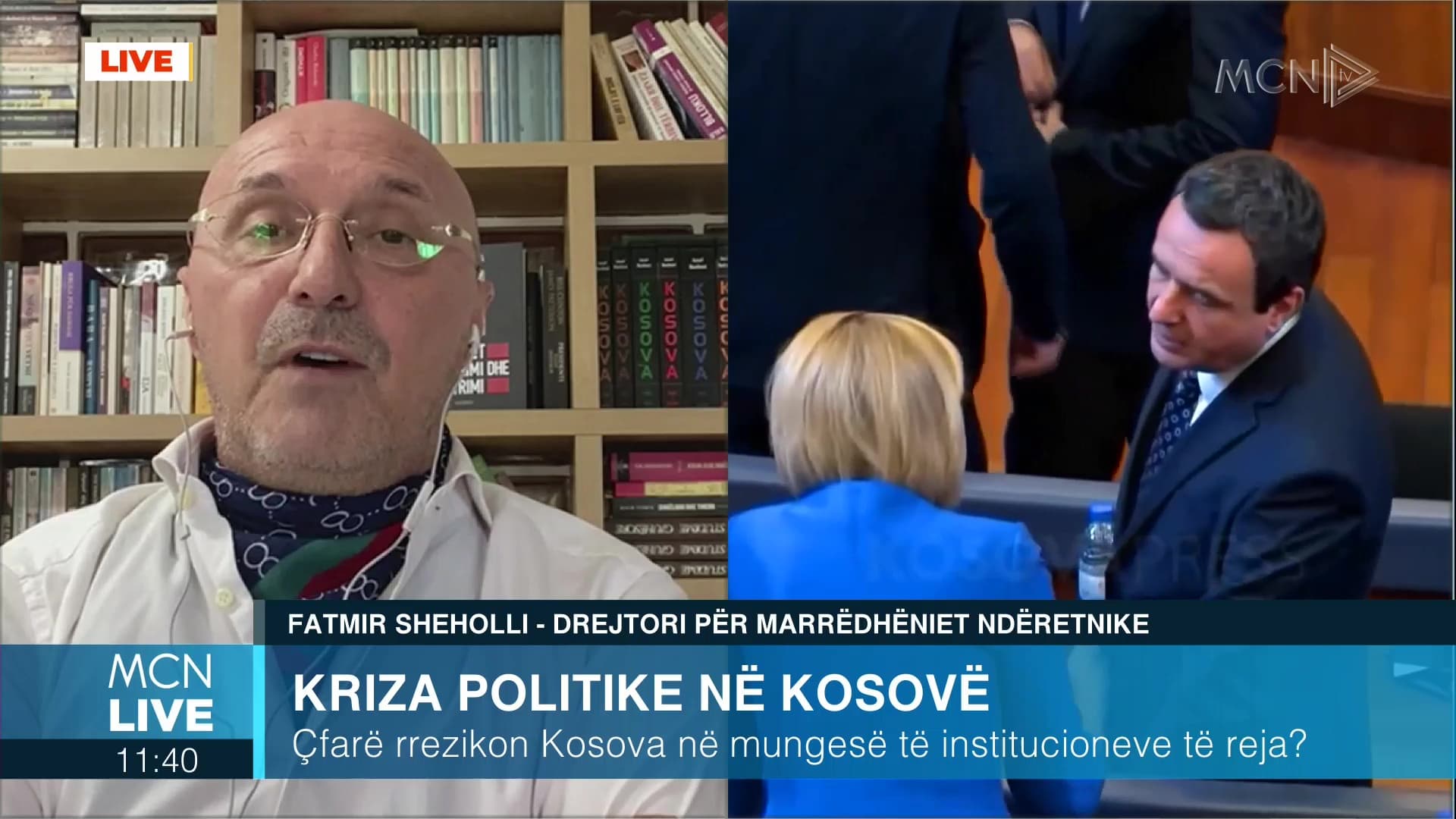 Kriza politike në Kosovë/ Sheholli: Kurti po bën grusht shteti. Nëse nuk vepron, do përballet me protesta (VIDEO)