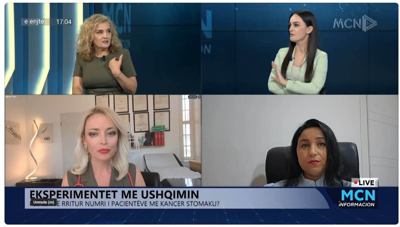 Eksperimentet me ushqimin/  Vuksani e Dollenberg: Konsumatorët duhen ndëgjegjësuar. Xhaferraj: Më shumë raste kanceri