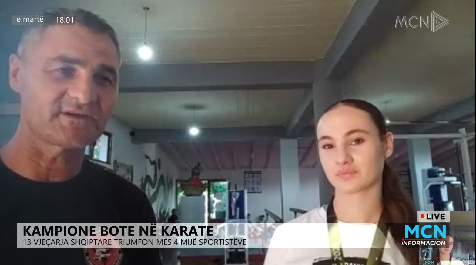 Kampione bote në karate/ 13-vjeçarja: E prisja fitoren se kisha punuar shumë. Dedej: Ministria mbështet vetëm të rriturit (VIDEO)